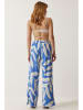Happiness Istanbul 2tlg. Outfit in Blau/ Creme