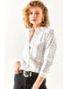 Olalook Bluse in Weiß