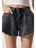 Happiness Istanbul Jeans-Shorts in Anthrazit