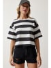 Happiness Istanbul Shirt zwart/wit