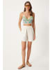 Happiness Istanbul Shorts in Creme
