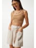 Happiness Istanbul Bermudas in Beige