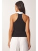 Happiness Istanbul Top zwart/wit