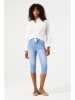 Garcia Jeans-Caprihose - Skinny fit - in Hellblau