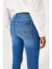 Garcia Jeans-Caprihose - Skinny fit - in Blau