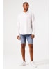 Garcia Jeans-Bermudas in Blau