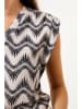 Garcia Blouse crème/zwart
