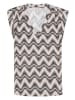 Garcia Blouse crème/zwart