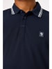 Garcia Koszulka polo w kolorze granatowym