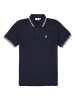 Garcia Koszulka polo w kolorze granatowym