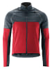 Gonso Zipp-Off-Softshelljacke in Rot/ Anthrazit