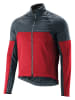 Gonso Zipp-Off-Softshelljacke in Rot/ Anthrazit