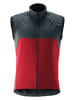 Gonso Zipp-Off-Softshelljacke in Rot/ Anthrazit