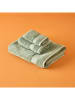 BELLA MAISON Handtuch "Dorita" in Khaki - (L)90 x (B)50 cm