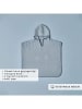 BELLA MAISON Musselin-Kapuzenbadetuch in Blau - (L)60 x (B)60 cm