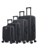 SWISS KOPPER 4tlg. Hardcase-Trolleyset "Wil" in Schwarz