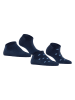 ESPRIT 2-delige set: sokken "Mesh" donkerblauw/lichtblauw