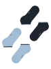 ESPRIT 2er-Set: Socken ''Romantic'' in Dunkelblau/ Hellblau