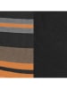 ESPRIT 2er-Set: Socken ''Retro Stripe'' in Schwarz/ Orange