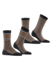 ESPRIT 2er-Set: Socken ''Scandi'' in Schwarz/ Beige
