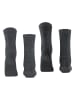 ESPRIT 2er-Set: Socken ''Shimmer'' in Grau/ Schwarz
