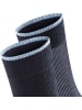 ESPRIT 2er-Set: Socken ''Piqué'' in Dunkelblau/ Hellblau