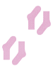 ESPRIT 2er-Set: Socken ''Fine Dot'' in Rosa/ Weiß/ Pink