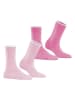 ESPRIT 2er-Set: Socken ''Allover'' in Weiß/ Pink/ Rosa