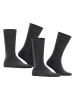 ESPRIT 2er-Set: Socken ''Basic'' in Anthrazit