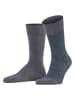 ESPRIT 2er-Set: Socken ''Piqué'' in Anthrazit/ Blau