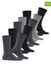 ESPRIT 5er-Set: Socken ''SolidMix'' in Grau/ Anthrazit/ Schwarz