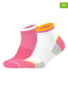 ESPRIT 2er-Set: Socken ''Sport'' in Weiß/ Pink