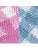 ESPRIT 2er-Set: Socken "Pixel Checks" in Hellblau/ Rosa