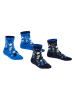 ESPRIT 2er-Set: Socken "Sweet Flower" in Dunkelblau/ Blau