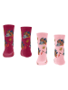 ESPRIT 2er-Set: Socken "Hedgehog" in Rot/ Rosa