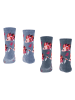 ESPRIT 2er-Set: Socken "Hedgehog" in Hellblau/ Anthrazit