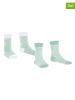 ESPRIT 2er-Set: Socken ''Fine'' in Weiß/ Mint
