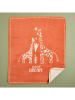 BELLA MAISON Babydeken "Graffie" rood/wit - (L)120 x (B)100 cm