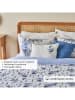 BELLA MAISON 3-delige satijnen beddengoedset "Supreme" blauw