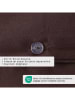 BELLA MAISON 2tlg. Satin-Bettwäscheset "Supreme" in Braun