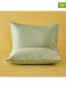 BELLA MAISON 2-delige set: kussenhoezen "Basic" mintgroen - (L)50 x (B)70 cm