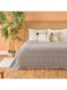 BELLA MAISON Tagesdecke "Silvana" in Anthrazit - (L)230 x (B)200 cm