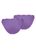 Puma 2er-Set: Bikini-Hosen in Lila