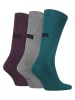Puma 3er-Set: Socken in Lila/ Grau/ Grün