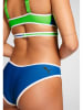 Puma Bikini-Oberteil in Grün/ Blau