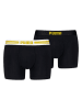 Puma 2er-Set: Boxershorts in Schwarz
