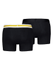 Puma 2er-Set: Boxershorts in Schwarz