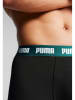 Puma 3er-Set: Boxershorts in Weiß/ Schwarz/ Grün