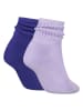 Puma 2-delige set: sokken paars/blauw