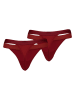 Puma 2er-Set: Strings in Bordeaux